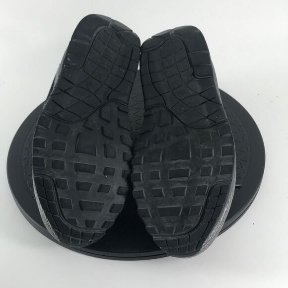 Nike Air Max 1 Premium Black Metallic Running Shoes 454746-005 Women’s Size 5.5 - Picture 10 of 12